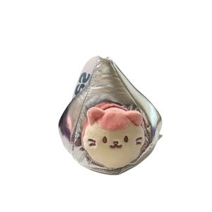 Anirollz Hershey’s Kisses Kittyroll Plush – Silver